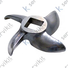 Cuchilla picadora carne numero12 12x12mm diámetro 62mm