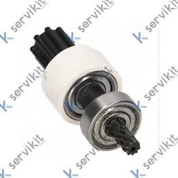 Eje reducción-rodamientos triturador Sammic b-350