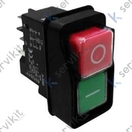 Interruptor seguridad 45x22mm 230V SDZ-6 5 P
