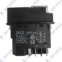 Interruptor cortadora 250v dkld dz-6