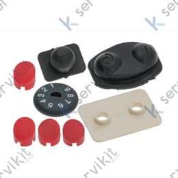 Mandos protectores triturador Sammic diámetro 24mm eje 6x4.5mm