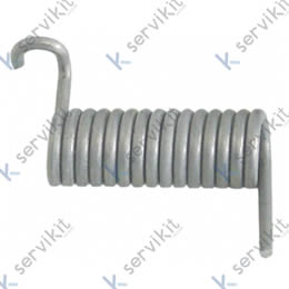 resorte de torsión ø 20mm L2 57mm espesor de hilo 3,6mm pos. de montaje izquierdo
