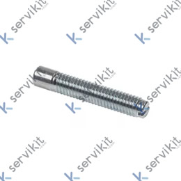 perno roscado rosca M6 ø 6mm L 35mm para cortadora de fiambre