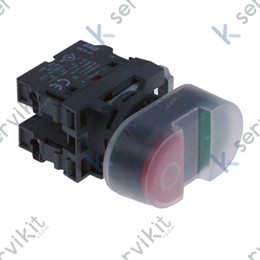 Pulsador marcha-paro verde-rojo 6a 230v 22mm pelador patatas Sammic