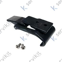 Bisagra negra plástico