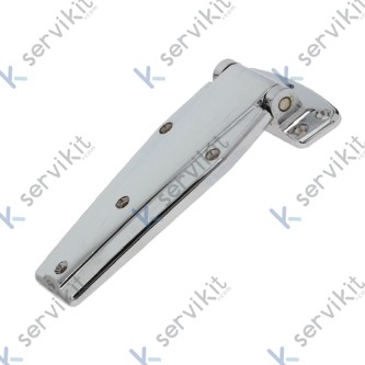 Bisagra hu-172 cromo horizontal 223mm armario frío-congelación