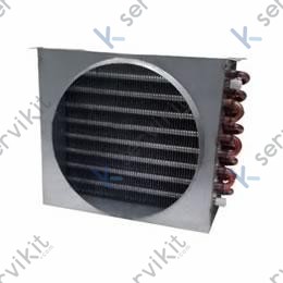 Condensador de aire 8x3 1058W 1xØ200mm