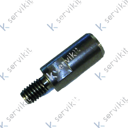 Eje diametro Ø10x30mm varilla Inox rosca M6x1 M