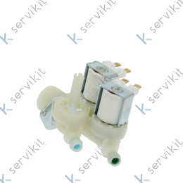 Electroválvula 3 vías horizontal carga agua Itv fabricador de hielo 