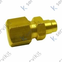 Válvula obus soldar para gas r410a 5/16 Sae