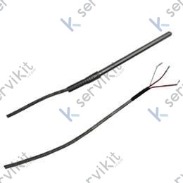 Sonda PT100 Vetrotex Ø6x100 1500mm 3 hilos