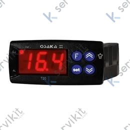 Termostato Osaka T20 digital 1 relé 230V desescarche
