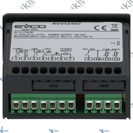 controlador electrónico CONTROLADOR EVCO EV3123N7