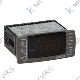 Termostato Dixell digital 1 relé 230v xr20cx 5n0c1