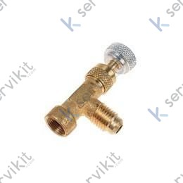 Válvula servicio M 1/4 Sae X H 1/4 gas
