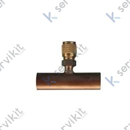 Unión C/Válvula Obus MOD.ST-400-S-3/8