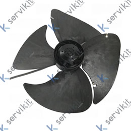 Ventilador axial 230v 50/60hz 850rpm 2030m³/h
