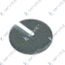 Arandela capilar termostato ranurada Ø7.7mm (02 uds)