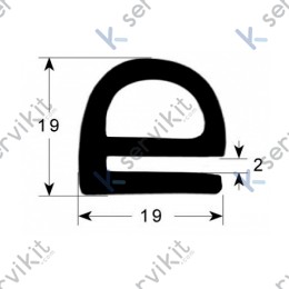Burlete puerta horno Rational (1 metro)