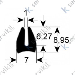 Repuesta de burlete para horno Rational scc20