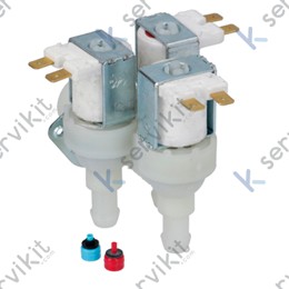 Electroválvula 3 vías 90°c 230v 50-60hz 3-4s para horno Zanussi