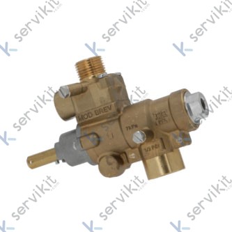 Grifo gas Pel23s-v cocina industrial