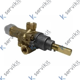 Grifo gas Pel 21S eje Ø8x6.5mm L=22mm