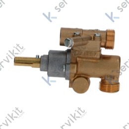 Grifo gas Pel 22n-o m20x1.5 cocina industrial