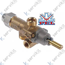 grifo de gas PEL tipo 21S entrada gas M16x1,5 (tubo ø 10mm)