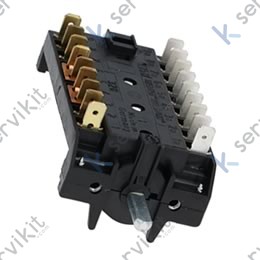 Interruptor 5 posiciones 16/10A 230/400V