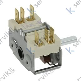 Interruptor para horno eléctrico 2 posiciones 16a 230v 22mm 150ºc