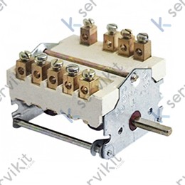 Interruptor de cocina 4 posiciones 32a 230v 2no-2co