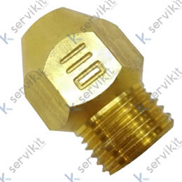 Inyector Ø1.10mm glp m10x1 cocina Jemi