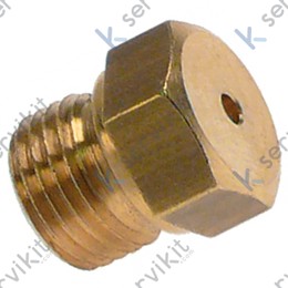 Inyector Ø2.60mm m10x1 cocina Mareno