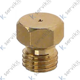 Inyector chicle Ø0.92mm m8x0.75 glp cocina industrial