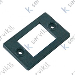 Junta resistencia horno Zanussi 2 taladros 44.5x34mm