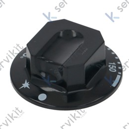 Recambio de mando termostato Ø70mm horno Zanussi 8x6.5mm