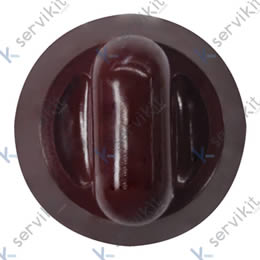 Mando grifo gas horno Eurast 70mm eje 8mm