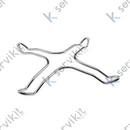 Parrilla reductora cromada Ø130mm