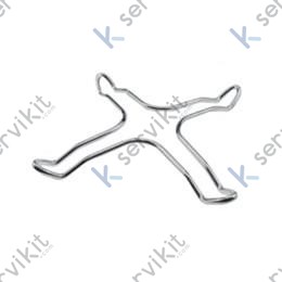 Parrilla reductora cromada Ø255mm