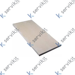 losa de chamota L 600mm An 300mm H 20mm ranurado tipo de envío ausschlieálich per Spedition