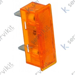 Piloto ámbar 33x11mm 380v freidora Repagas