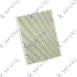 Placa cerámica asador Kebab 134x96x13mm