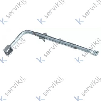 Quemador barra acodado Junior horno Angelo Po