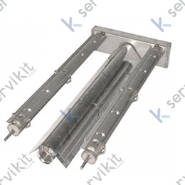 Quemador barra 2 filas para barbacoa-parrilla Mareno 200x445mm