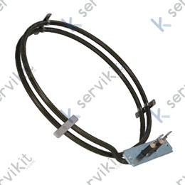 Resistencia horno industrial 230v 2500w 200mm