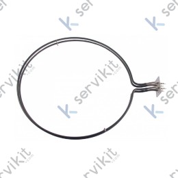 Resistencia horno Zanussi con junta 5670w 400v 490mm