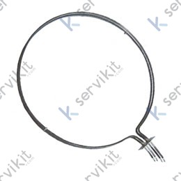 Resistencia horno Zanussi 5666W 230V 490mm