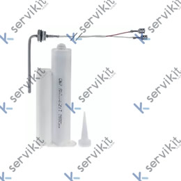 kit sensor de temperatura Pt100 cable fibra de vidrio sonda -100 a 450°C