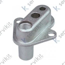 Soporte piloto quemador m12x1 1-8 hembre-hembra
